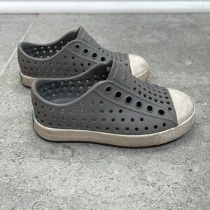 Native Jefferson shoes, gender neutral, gray